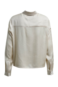 Milano Bluse cropped cream