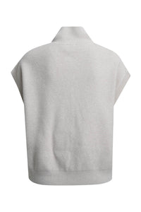 Milano Oversize Strickweste sand