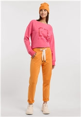 Elbsand Joggpant, Jogginghose, Hose, Brinja, sunset orange