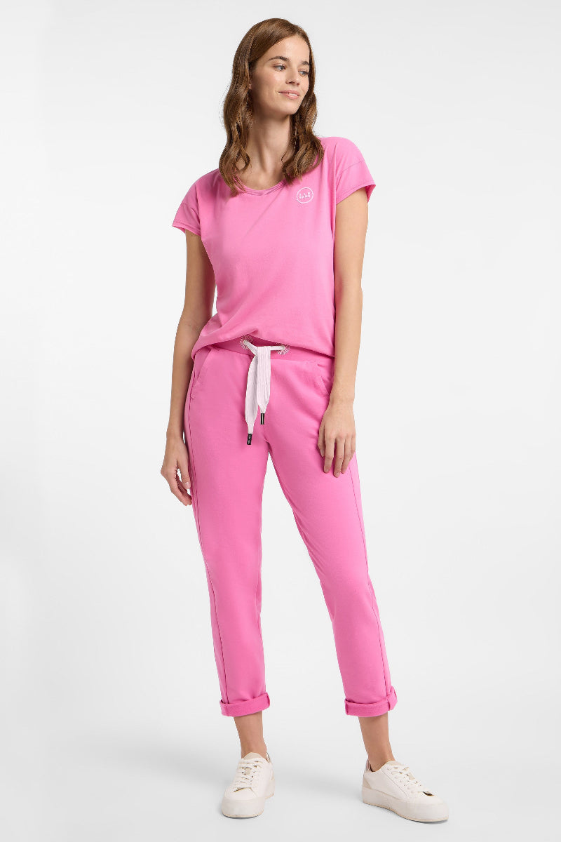 Elbsand Jogginghose Brinja magenta sky, pink, Joggpants, Hose, Gummibund, Kordelzug