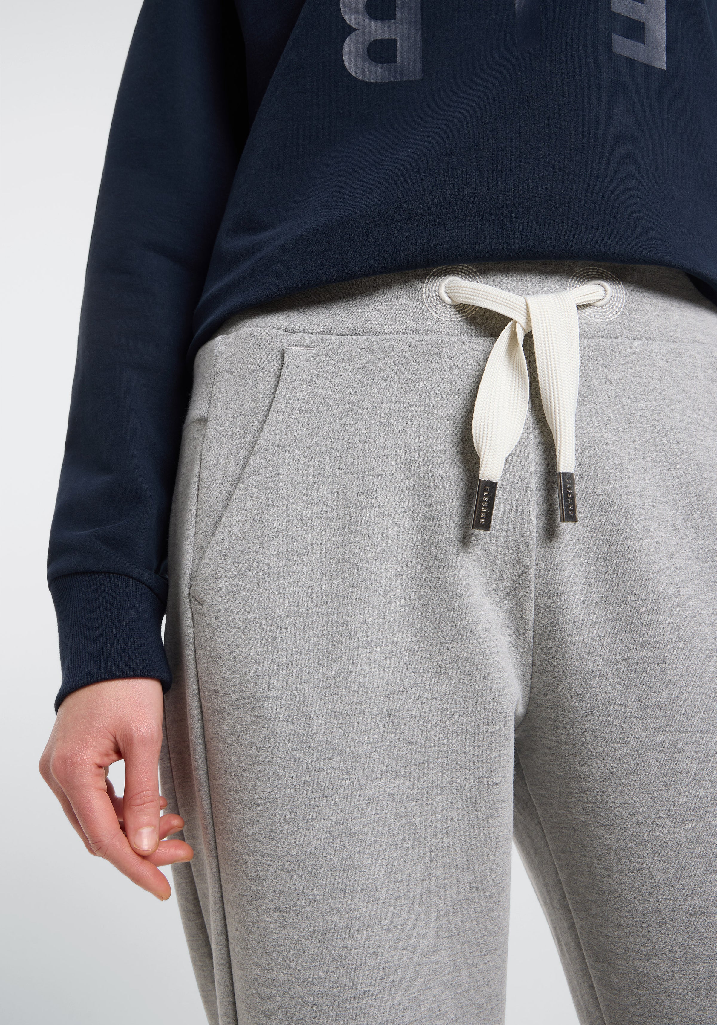 Elbsand Jogginghose Brinja cool heather grey