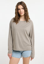 Elbsand Langarmshirt, Schriftzug hinten, Rundhalsausschnitt