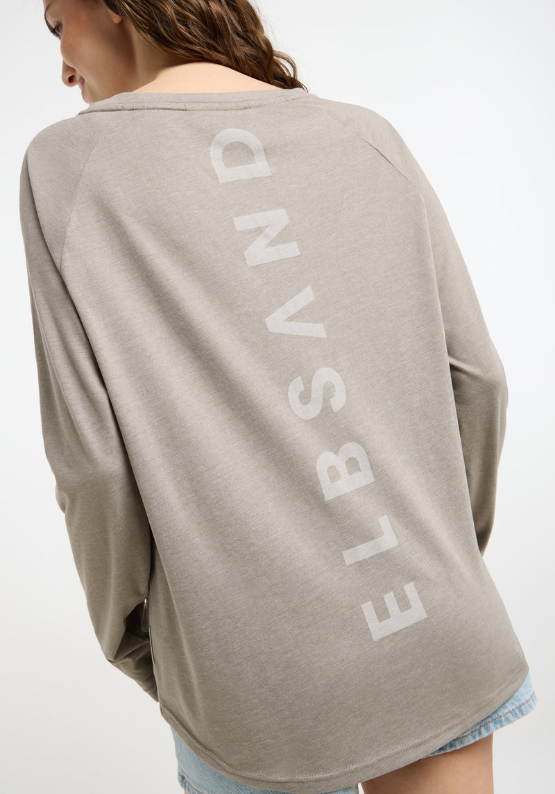 Elbsand Longsleeve Tira soft mud melange