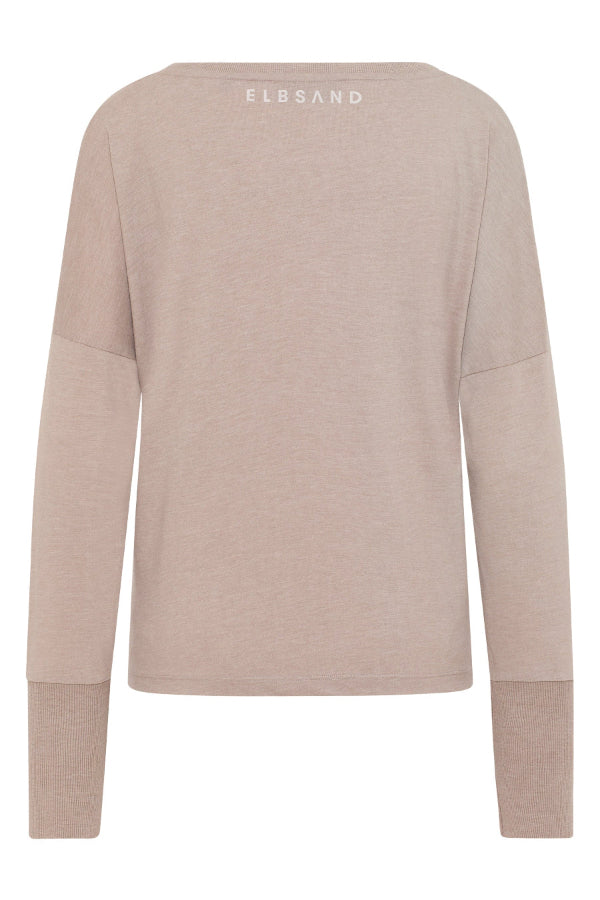 Elbsand Longsleeve Ingiara silver sand melange