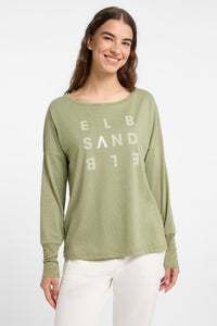 Elbsand Longsleeve Ingiara green leaf