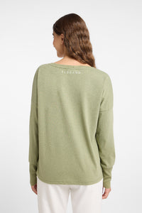 Elbsand Longsleeve Ingiara green leaf