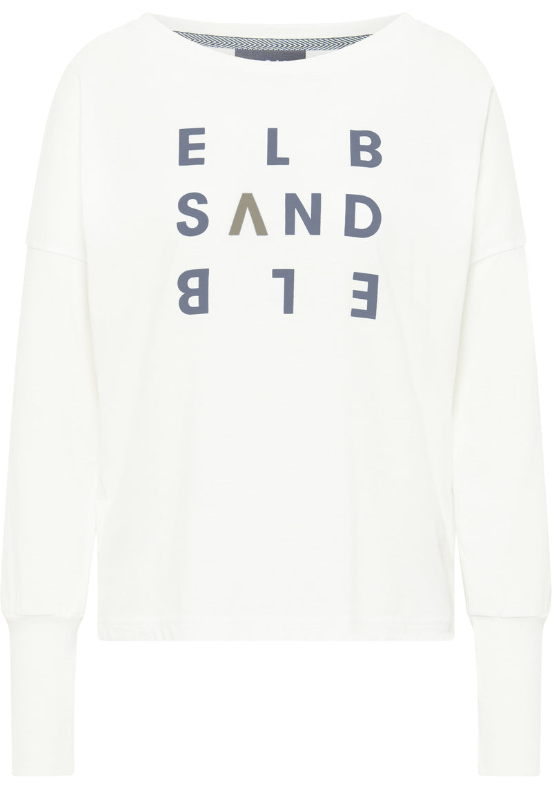 Elbsand Longsleeve Shirt Ingiara cloud white/pale fern