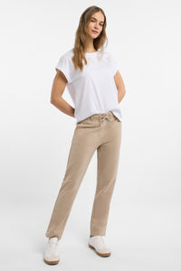 Elbsand Jogginghose Ivalo camel, beige, Gummibund, Kordelzug, regular