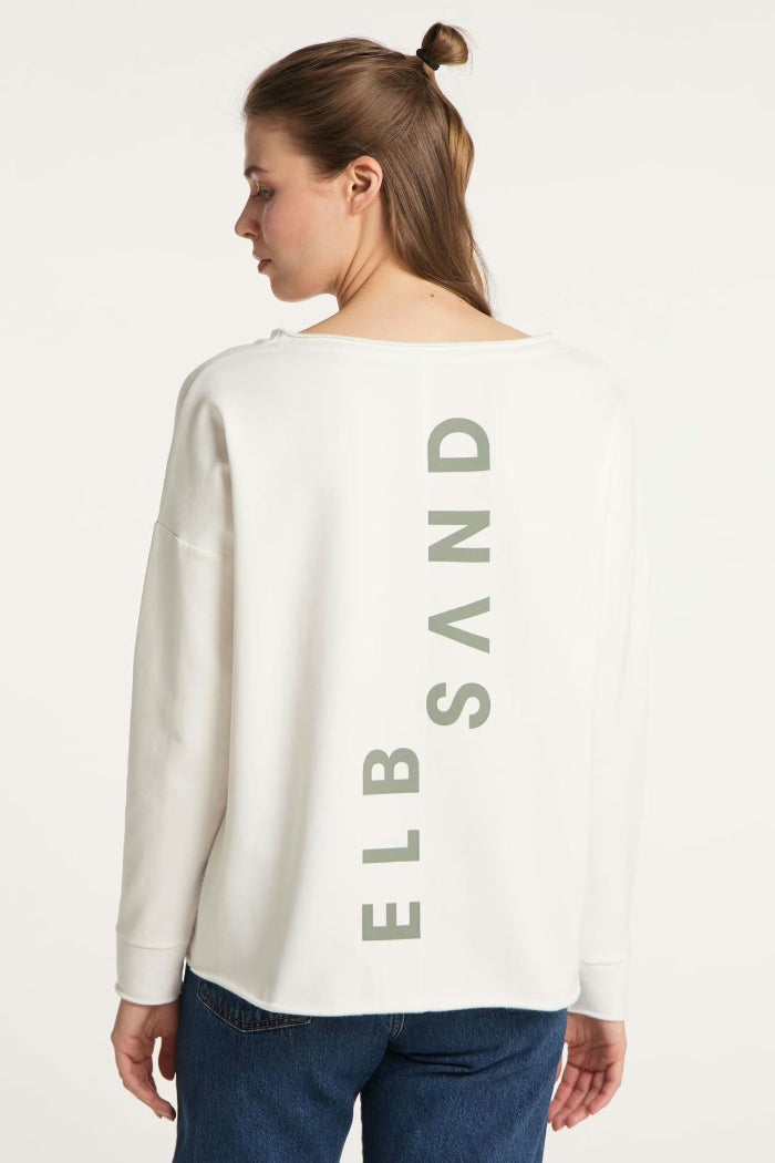 Elbsand Sweatshirt Riane cloud white