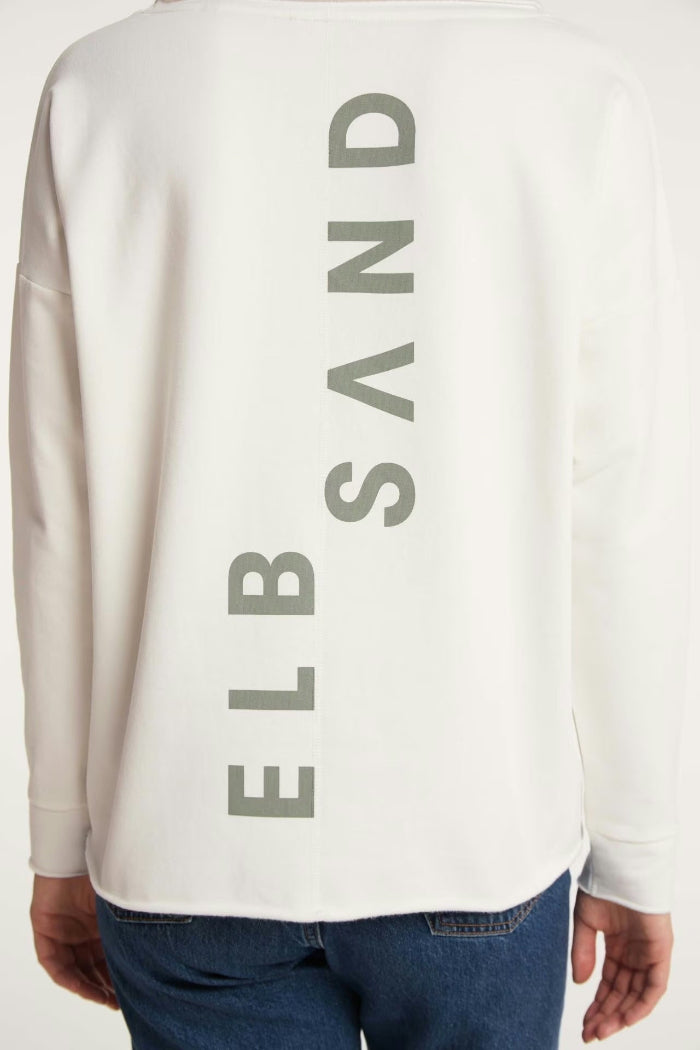 Elbsand Sweatshirt Riane cloud white