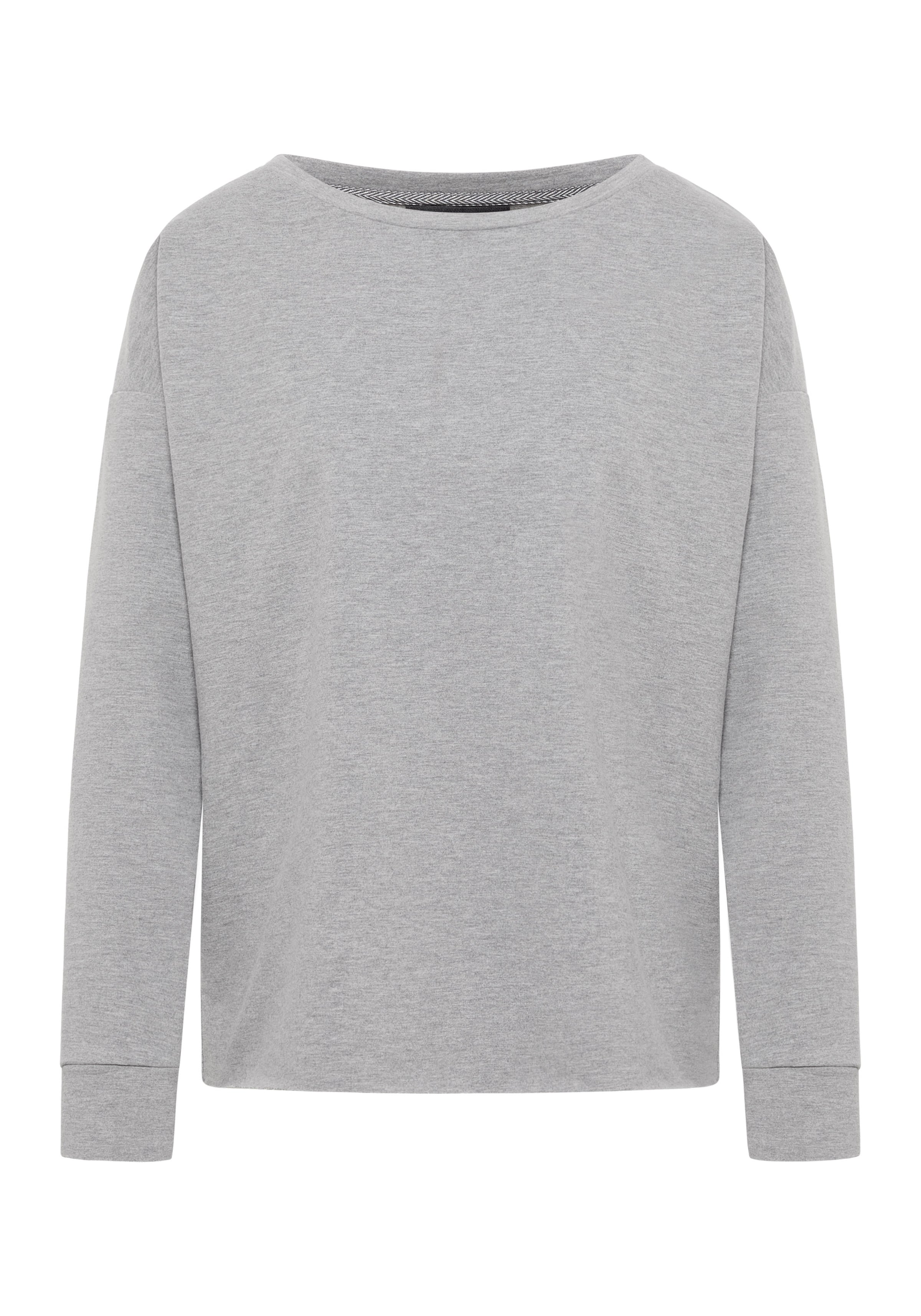 Elbsand Sweatshirt Riane cool heather grey, hellgrau, Sweater, Pullover, Rundhalsausschnitt, Damen