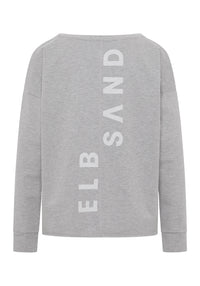 Elbsand Sweatshirt Riane cool heather grey