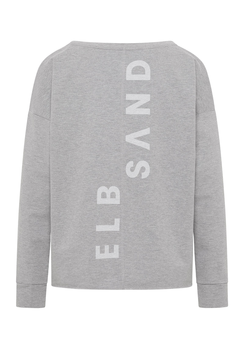 Elbsand Sweatshirt Riane cool heather grey