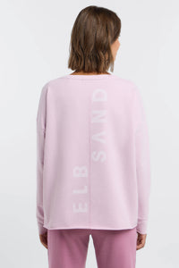 Elbsand Sweatshirt Riane pink chalk