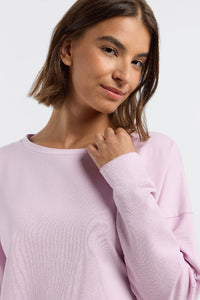Elbsand Sweatshirt Riane pink chalk