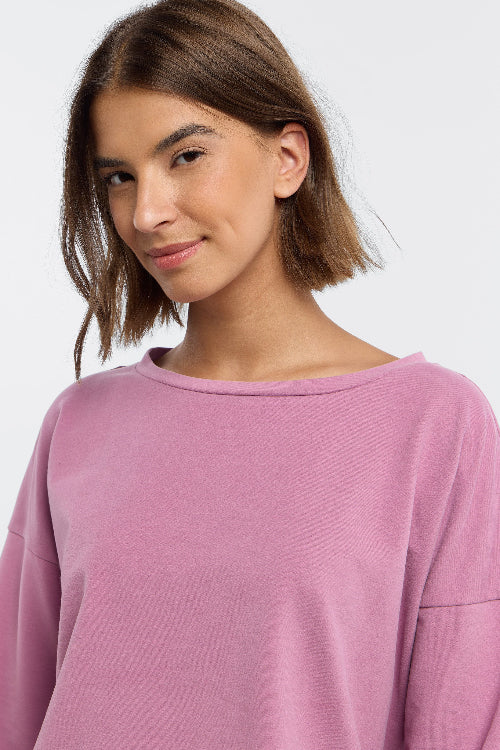 Elbsand Sweatshirt Riane mauve