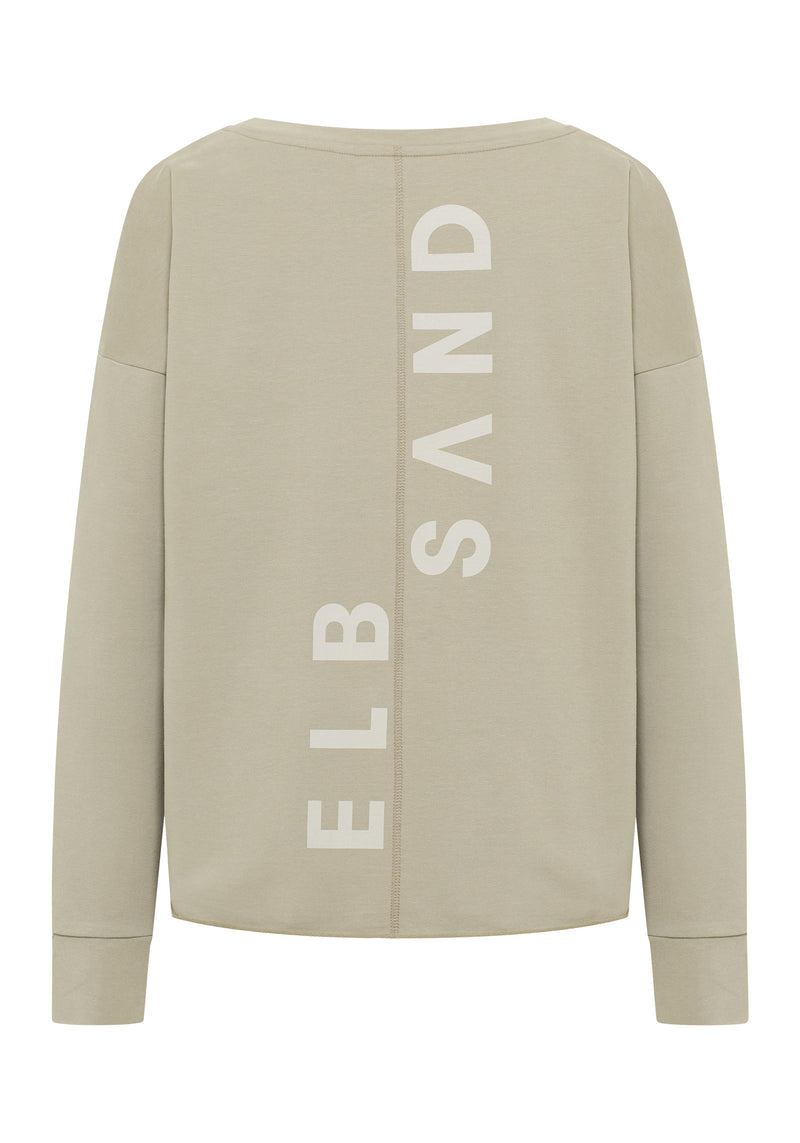 Elbsand Sweatshirt Riane pale fern