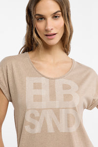 Elbsand T-Shirt Eldis camel melange