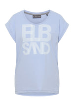 T-Shirt von Elbsand in der Farbe sky melange
