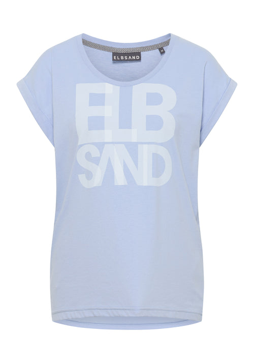 T-Shirt von Elbsand in der Farbe sky melange