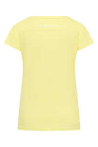 Elbsand T-Shirt Rea  bright yellow melange