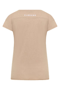 Elbsand T-Shirt Rea camel melange