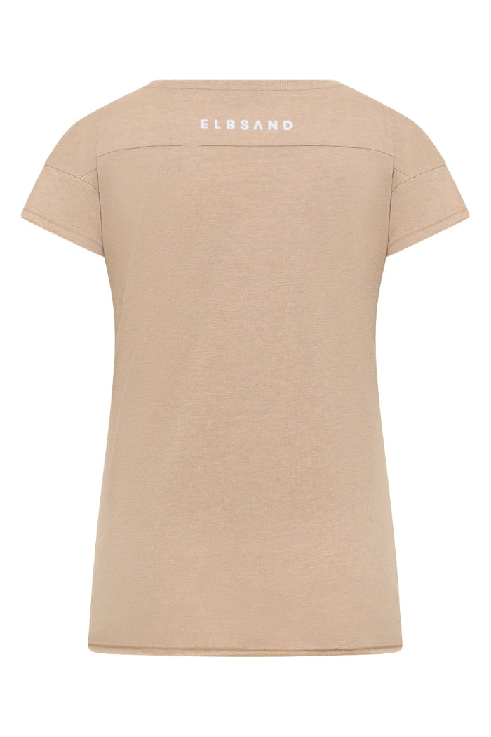 Elbsand T-Shirt Rea camel melange