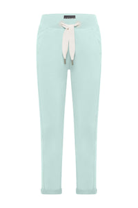 Elbsand Joggpants Brine ocean view, türkis, pastel, Gummibund, Kordelzug