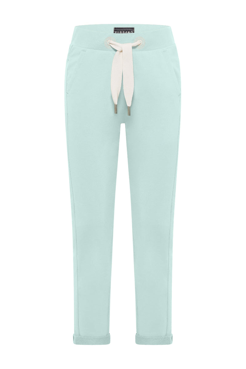 Elbsand Joggpants Brine ocean view, türkis, pastel, Gummibund, Kordelzug