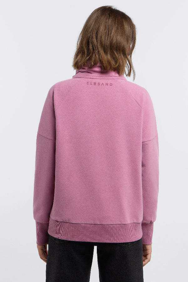 Elbsand Sweatjacke Aina mauve