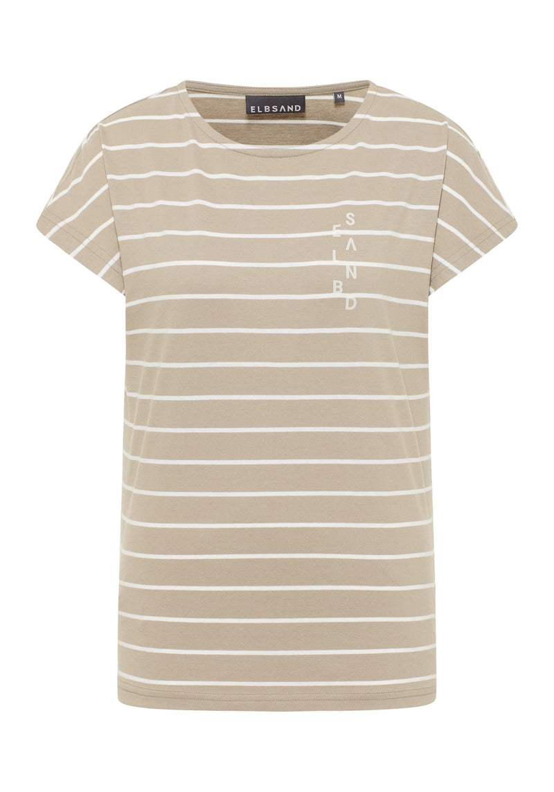 Elbsand, Shirt, Streifenshirt, Rundhalsausschnitt