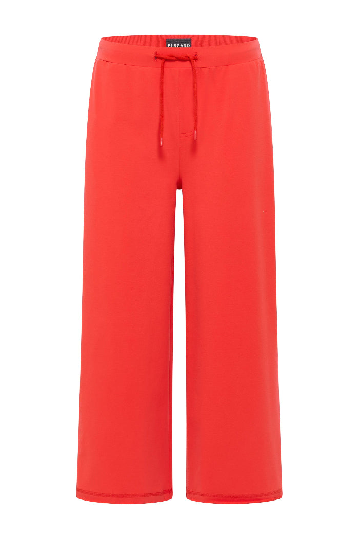 Elbsand Hose Sanna grenadine, orange-rot, Gummibund, Kordelzug
