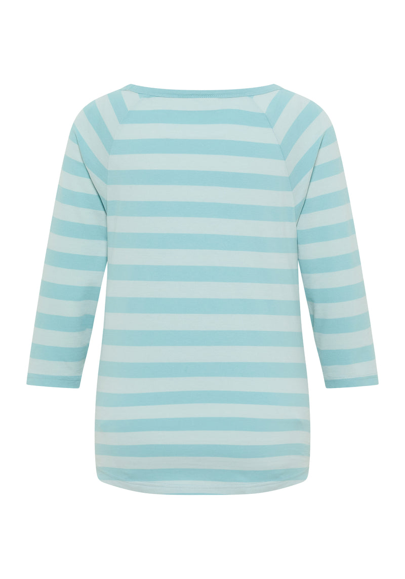 Elbsand Shirt Celin Stripes cameo/blue fog