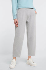 Elbsand Hose Piku cool heather grey, hellgrau, straight fit, gerades Bein, DAmen