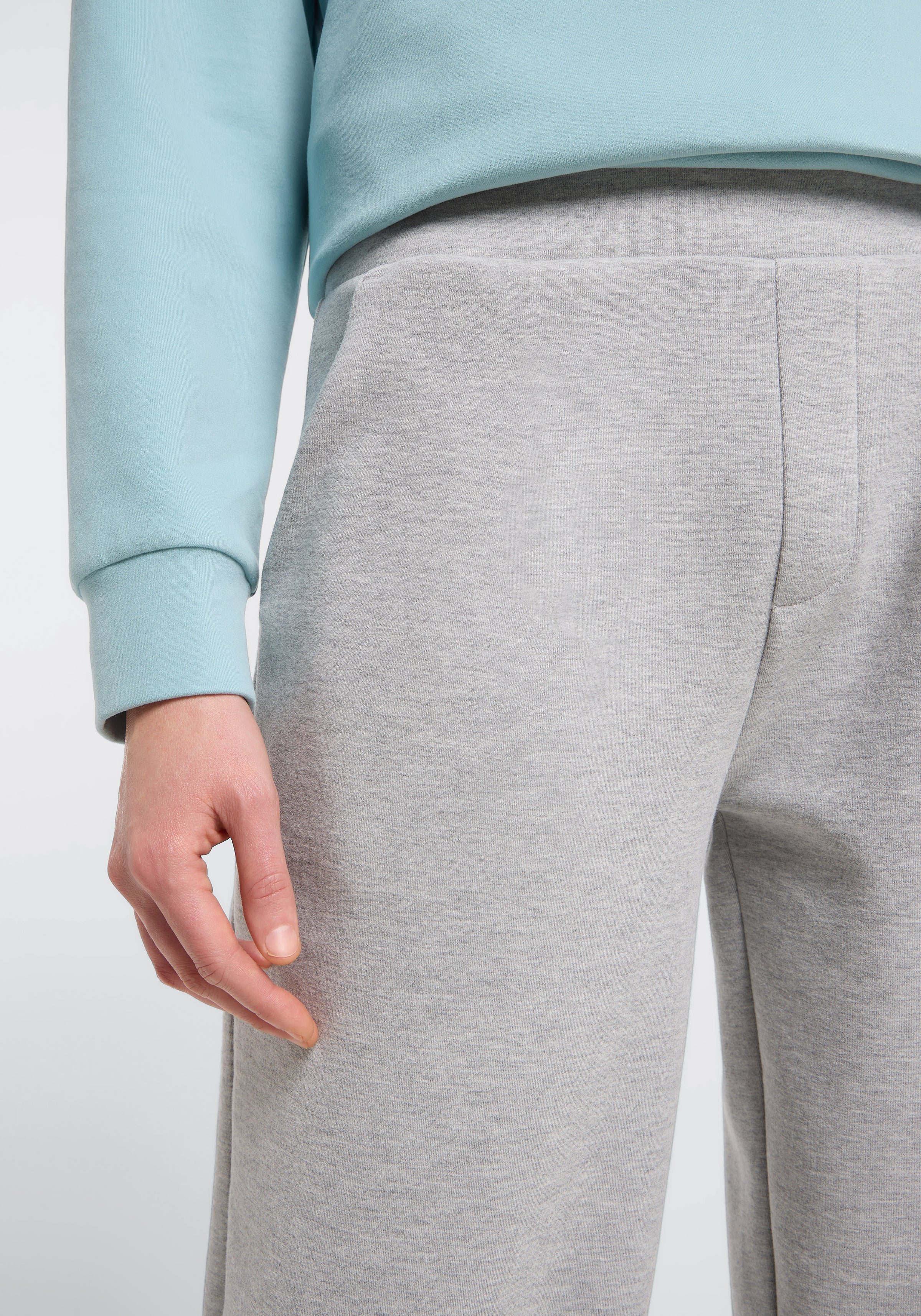 Elbsand Hose Piku cool heather grey
