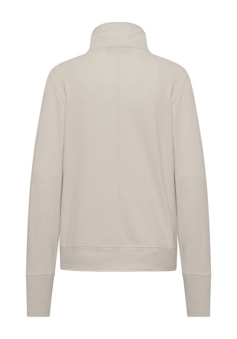 Elbsand, sportliche Jacke, Stehkragen, Bündchen