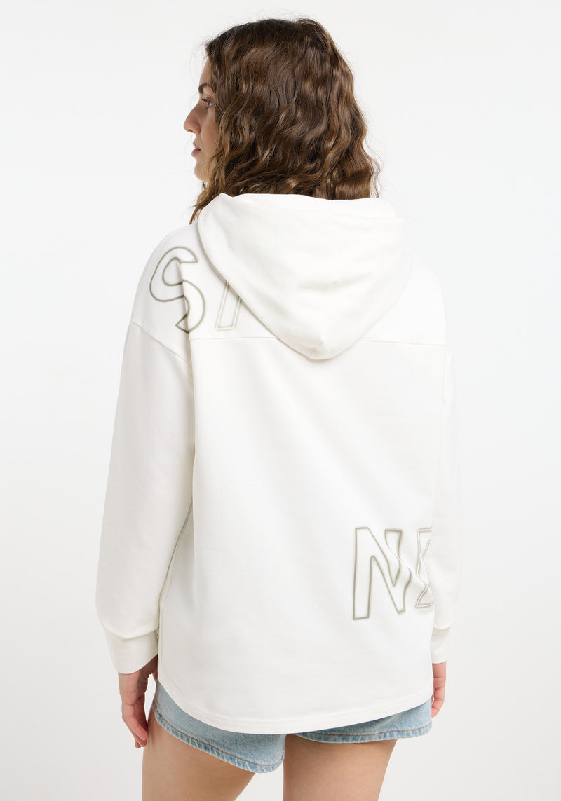 Elbsand Hoodie Elna cloud white