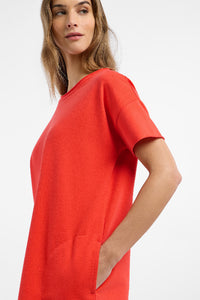 Elbsand Sweatkleid Telma grenadine