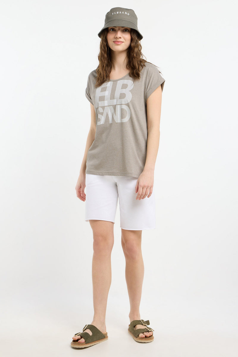 Elbsand Shorts MIjar, bright white, wei