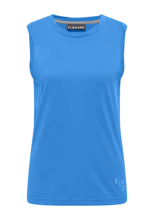 Elbsand Tanktop Meevia, summer sea, blau, unifarben