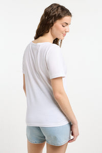 Elbsand T-Shirt Loralie bright white