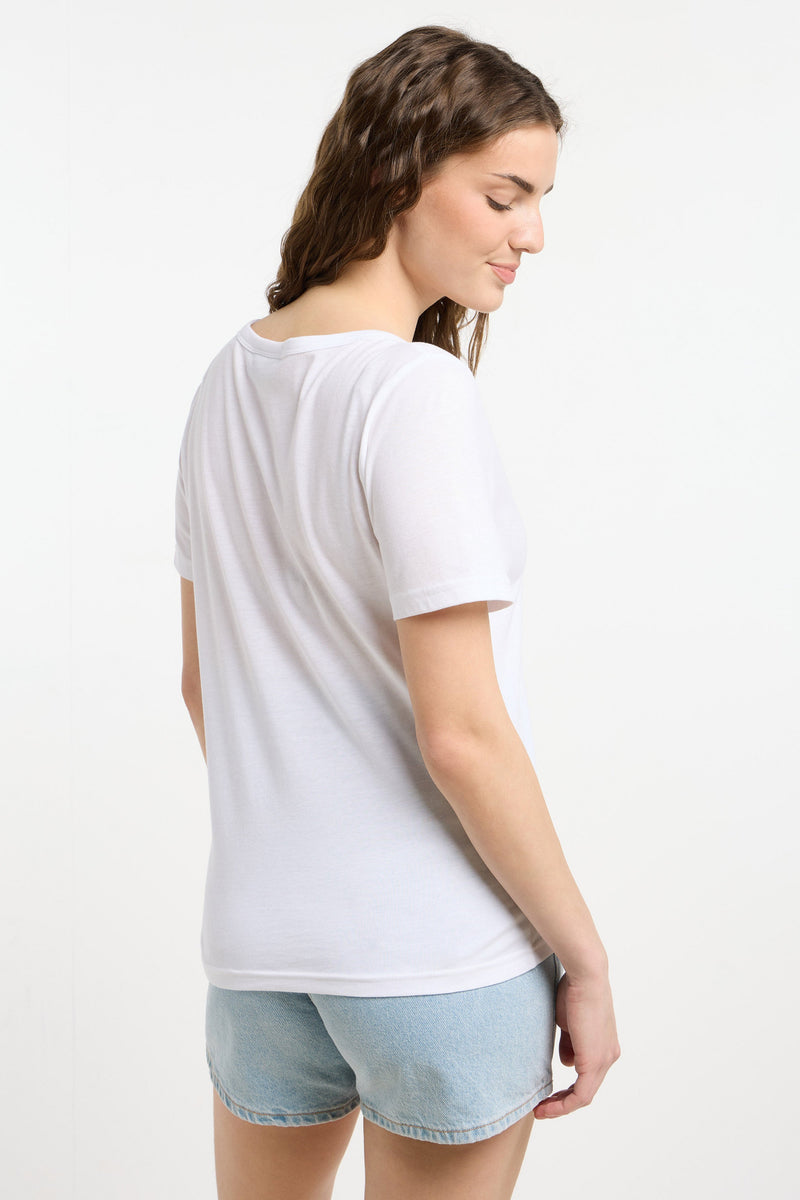 Elbsand T-Shirt Loralie bright white