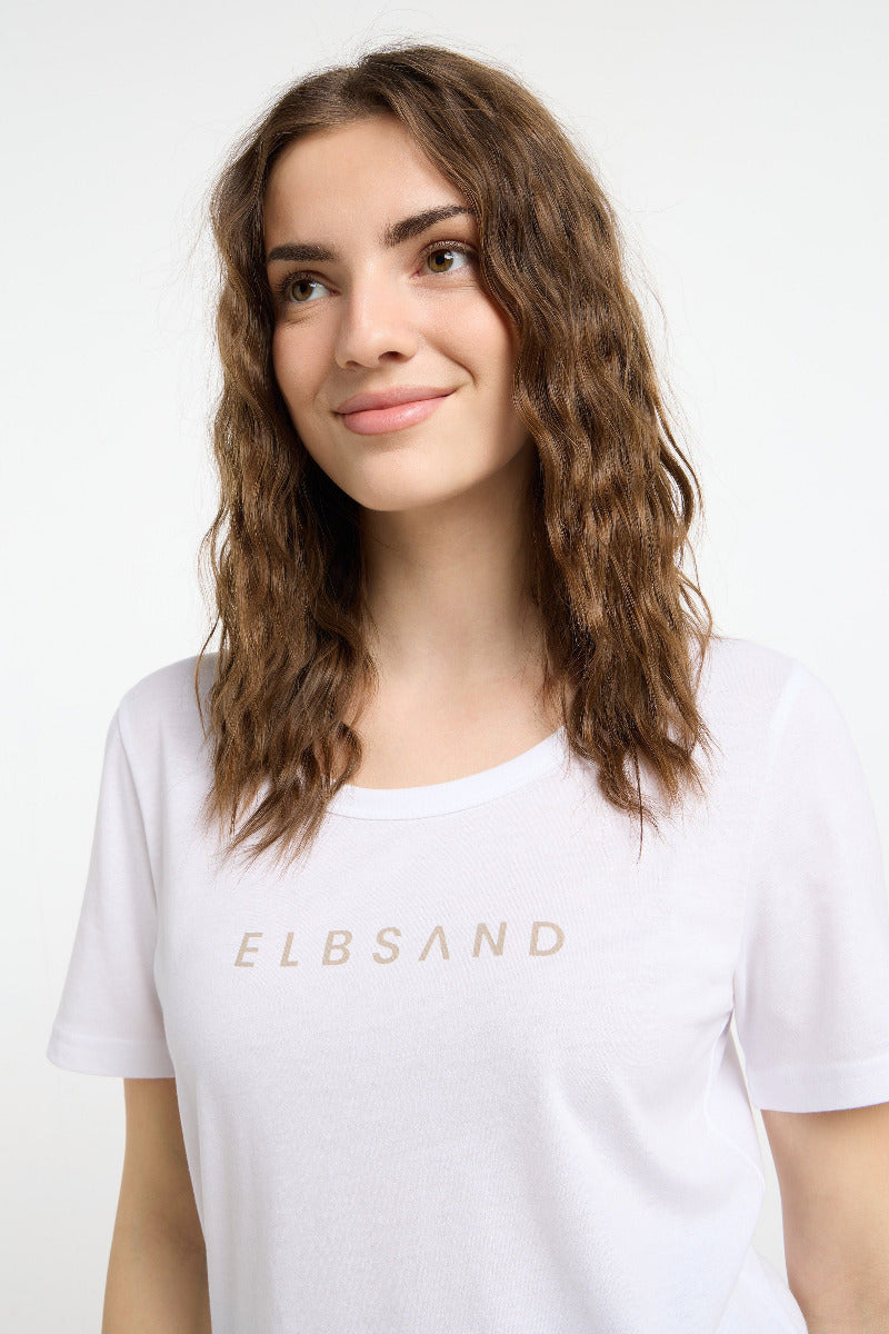 Elbsand T-Shirt Loralie bright white