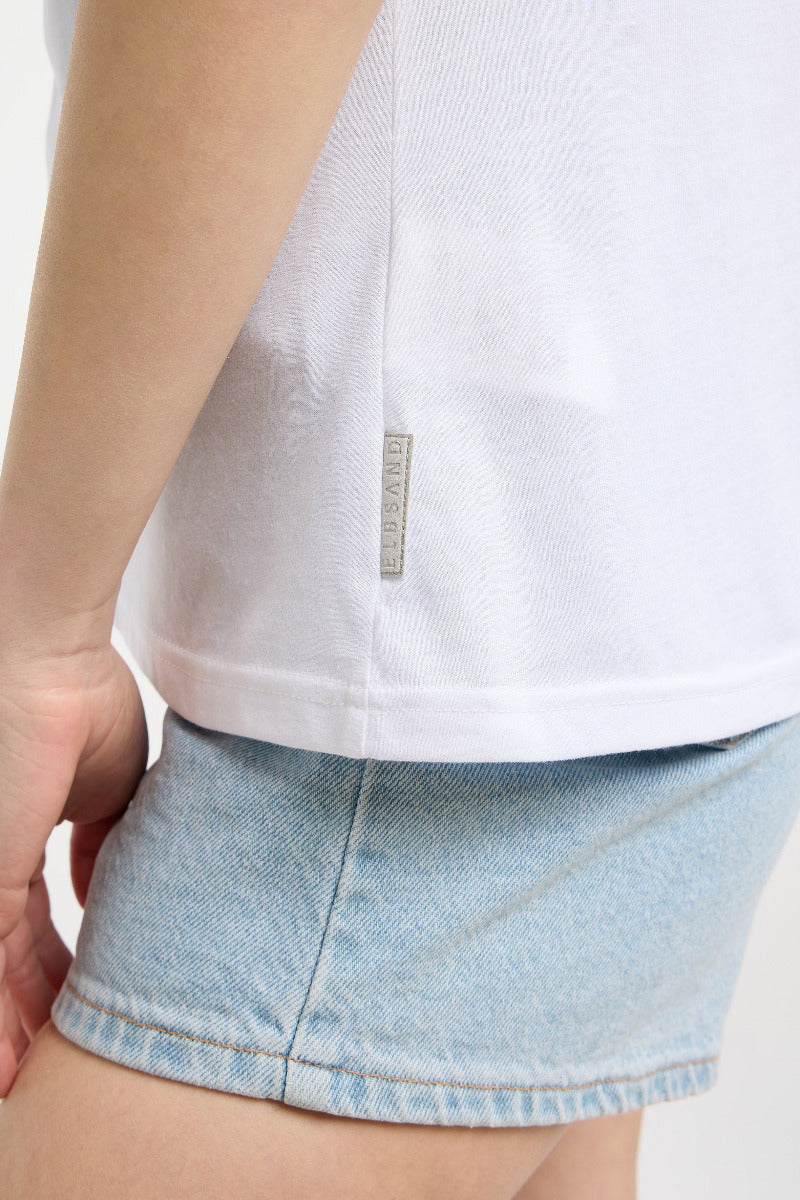 Elbsand T-Shirt Loralie bright white