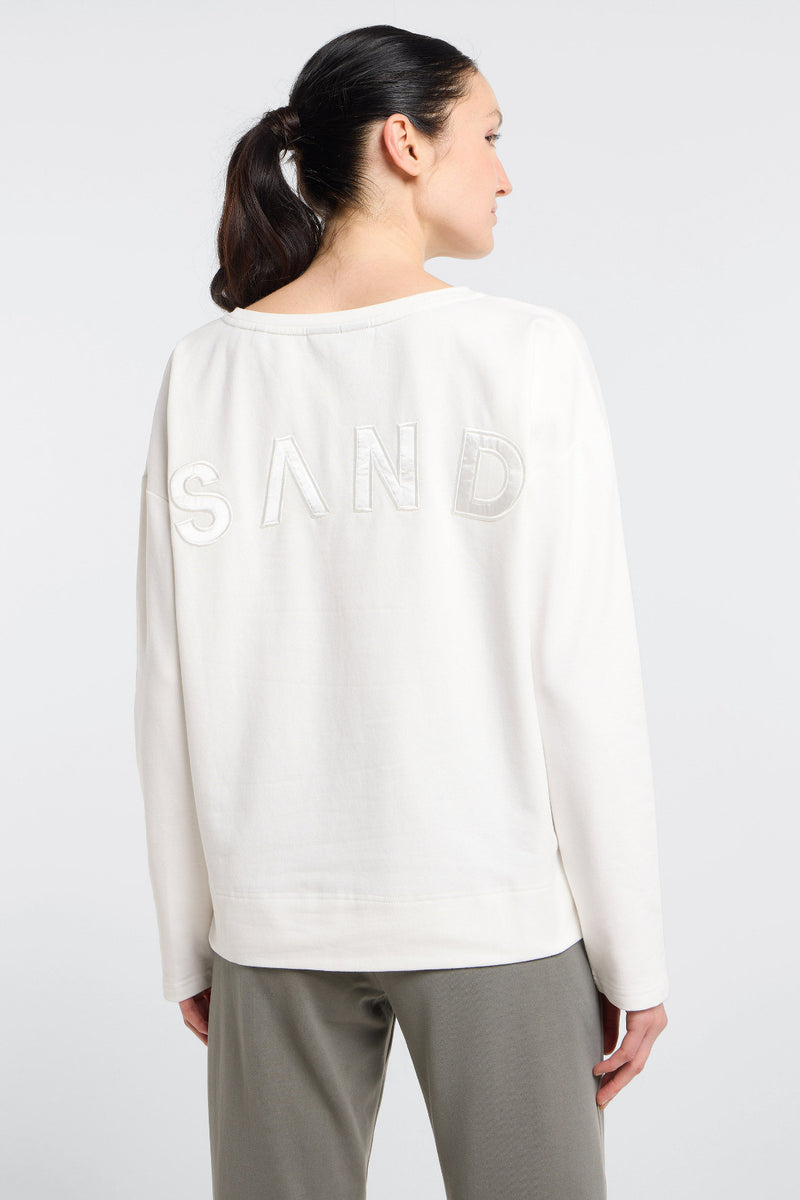 Elbsand Sweatshirt Aleah cloud white