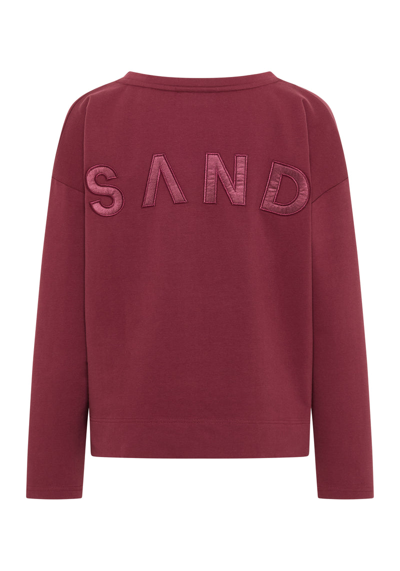 Elbsand Sweatshirt Aleah ruby
