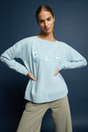 Elbsand Sweatshirt Aleah blue fog