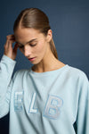 Elbsand Sweatshirt Aleah blue fog
