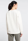 Elbsand Sweatshirt Caris cloud white/pale fern