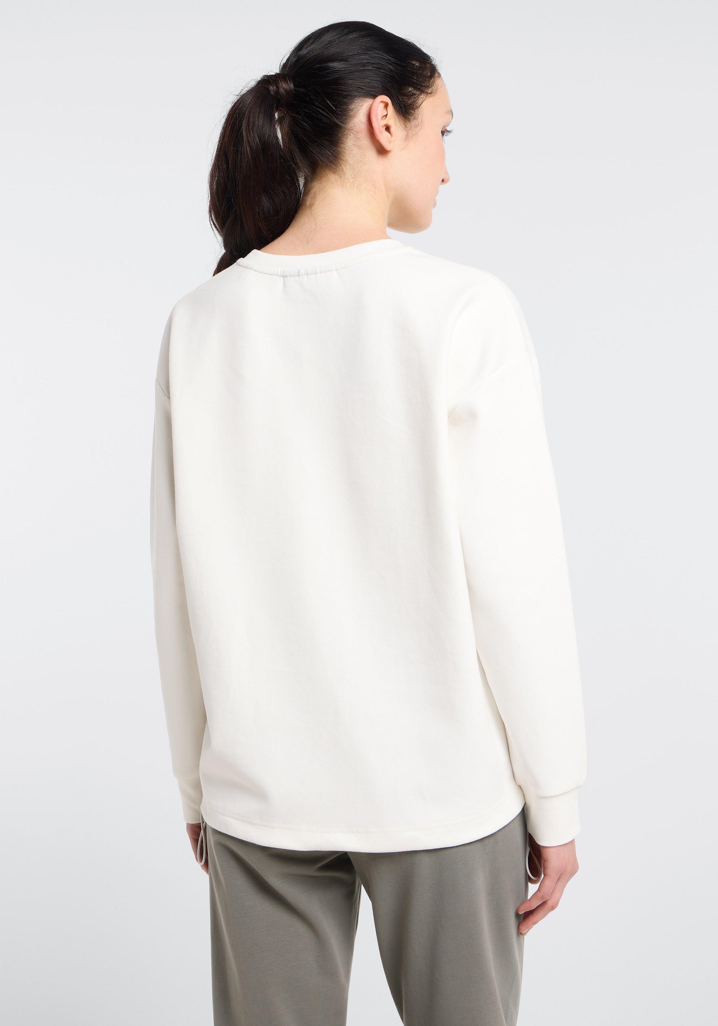 Elbsand Sweatshirt Caris cloud white/pale fern